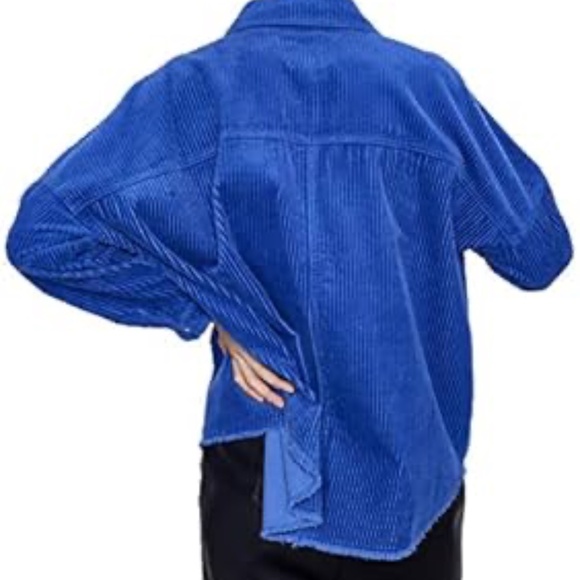 Zara Corduroy Shacket Shirt Jacket - Picture 9 of 10
